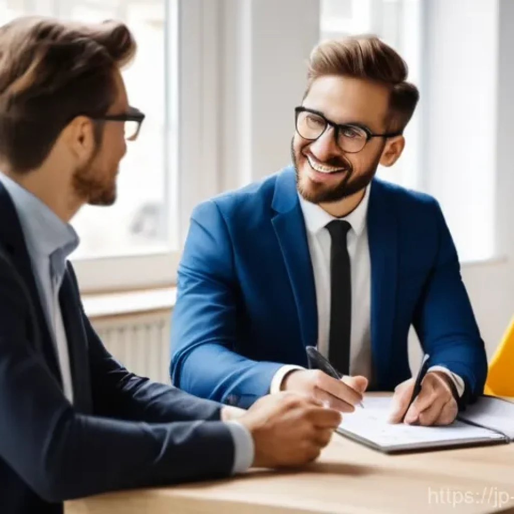 경영지도사 자격증 취득 방법 - **Prompt 1: Collaborative Business Consulting**
    "A bright, professional image depicting a male o...