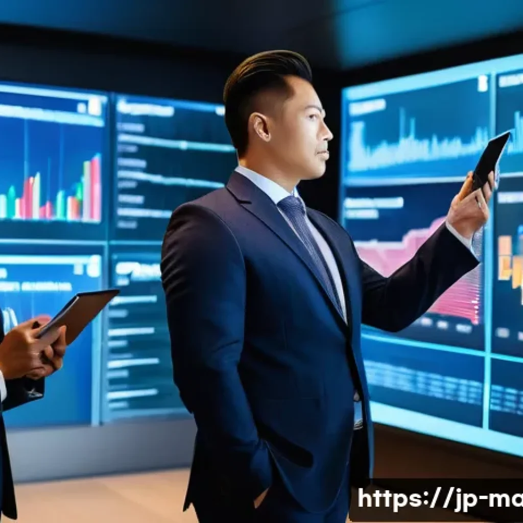 경영지도사와 회계 및 재무 분석 - Detailed image of a diverse group of business professionals (men and women, 30s-50s, wearing smart b...